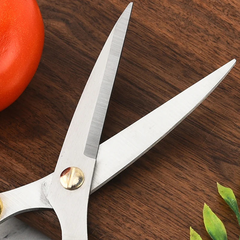 Kitchen Scissors Multi-Purpose Chicken Bone Duck Fish Cutter Shears Stainless Steel for Sharp Cooking Scissor for Poultry Safe