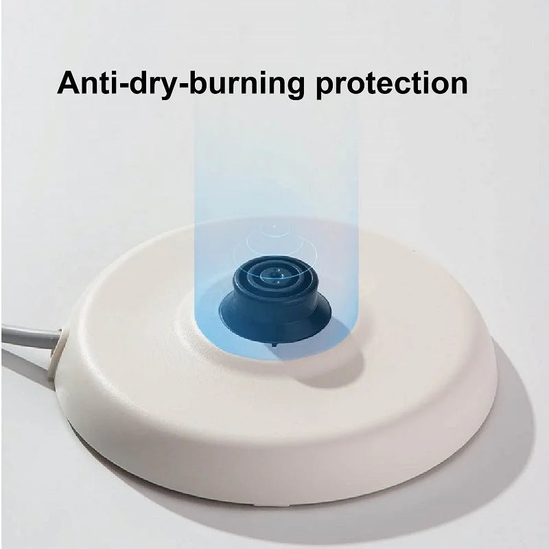 220V Electric Kettle Mini Gooseneck Kettle Pour-over Coffee Kettle 304 Stainless Steel Kettle Teapot Automatic Power Off 600ml