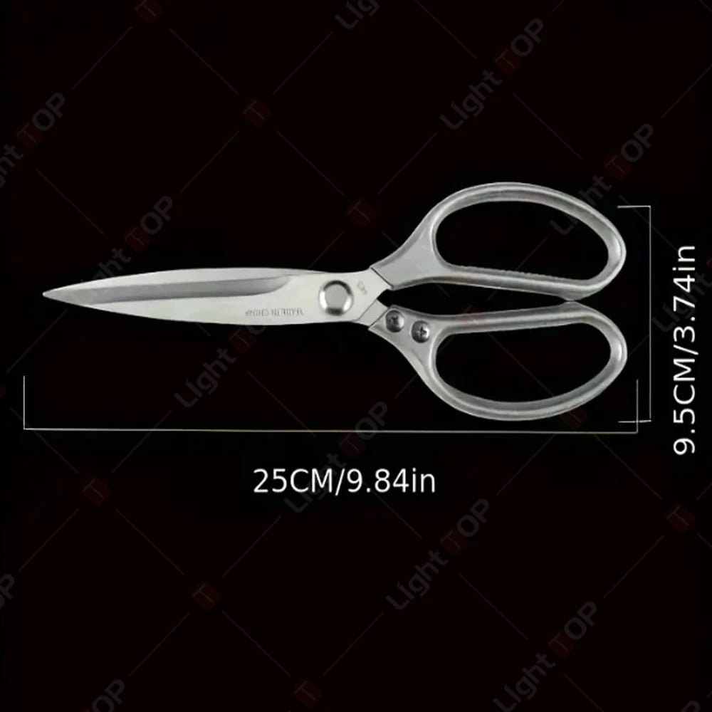 NEW Extended Kitchen Scissors Stainless Steel Chicken Bone Scissors Multi-functional BBQ Meat Cutting Scissor Knife for Kitchen
