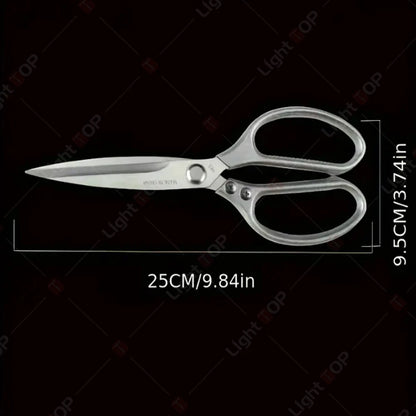 NEW Extended Kitchen Scissors Stainless Steel Chicken Bone Scissors Multi-functional BBQ Meat Cutting Scissor Knife for Kitchen