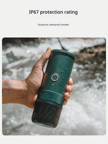 Outin Mino Portable Electric Coffee Maker Small Espresso Extraction Machine For Capsule Coffee Outdoor Travel Home Use