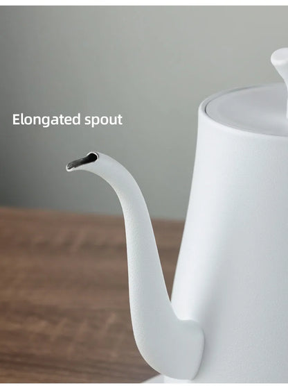 1000W Gooseneck Electric Kettle Hand Brewing Coffee Pot Smart Temperature Control Teapot 1.0L Slender Mouth Pot Boil Water Jug