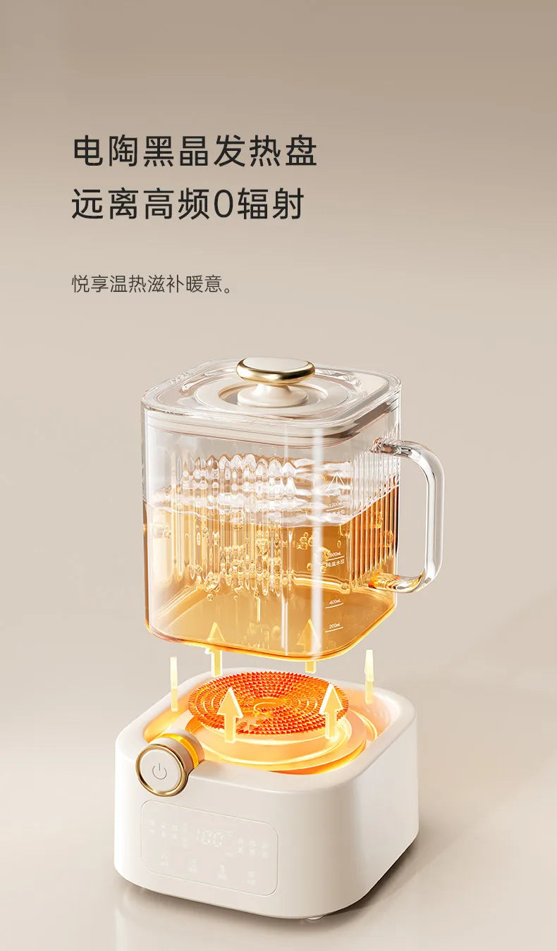 all-glass health pot constant temperature household multi-functional office small electric ceramic stove to make scented tea