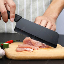 WXCOO Kitchen Knife Chef Meat Cleaver Boning Household Chopper Knife with Cover Stainless Steel Fruit Knife Vegetable Slicing