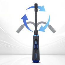 2025 Adjustable Bent Hose Butane Lighter, Windproof Rotary Nozzle, Suitable for Kitchen/barbecue/candle, Inflatable Gas Igniter