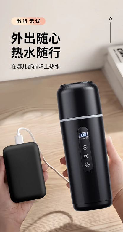 Durable Car Boiling Cup  12v24v Universal Usb Thermal Insulation Integrated Size Truck Heating Boiling Cup