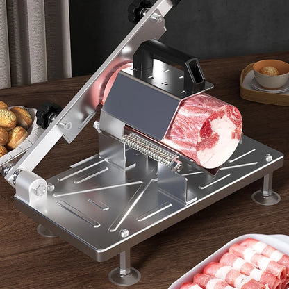 Home Kitchen Manual Frozen Meat Slicer Bone Cutting Tool Stainless Steel Minced Lamb Bone Meat Cutter Chicken Duck Fish Cutting