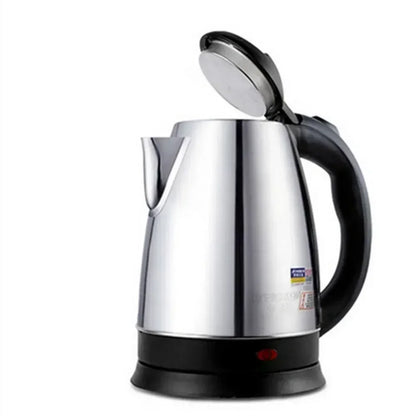 2L Food-grade Stainless Steel Electric Teapot Electric Kettle Hot Water Kettle Coffee Beverage Boiler Electric Water Heater