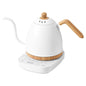 800ml Gooseneck Electric Kettle Hand Brew Coffee Pot Teapot 304 Stainless Steel Water Jug Slender Mouth Hand Brewing Pot 1000W