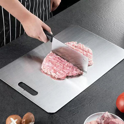 304 Stainless Steel Cutting Board Kitchen Household And Panel Mildew-proof Cutting Board Stainless Steel Cutting Board