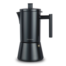 Easyworkz Diego Stovetop Espresso Maker Stainless Steel Italian Coffee Machine Maker Induction Moka Pot