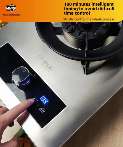 Household is very beautiful wife flip single stove gas  embedded natural gas liquefied gas single eye stove