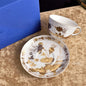 Italian Ceramic Mug Plate Tableware Afternoon Tea Coffee Cup And Saucer Kitchen Accessories Western Food Tableware Set