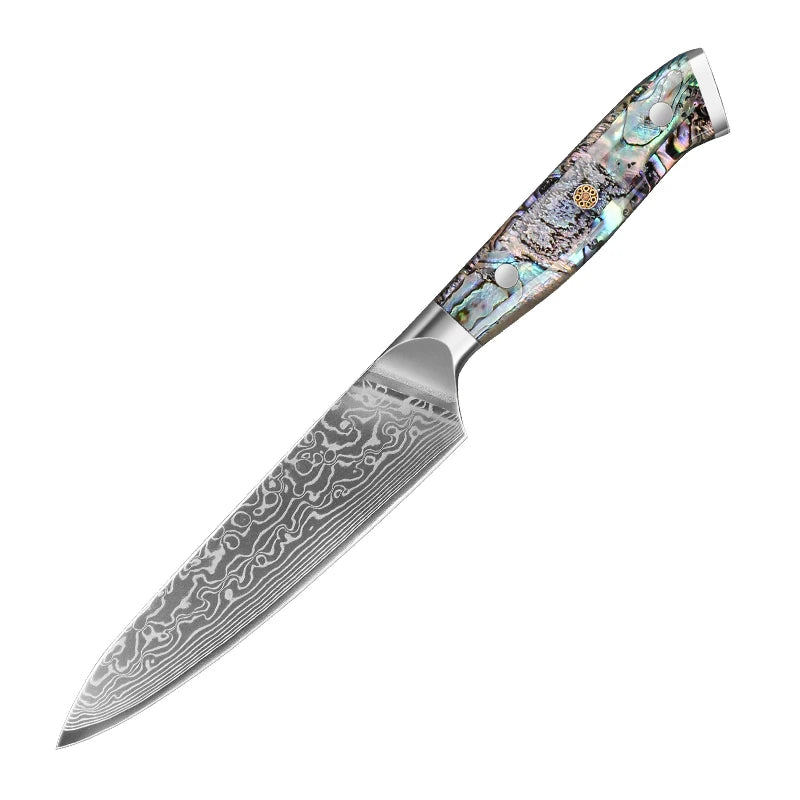 1-7 PCS Kitchen Chef Knife Set Super Sharp Japanese Damascus Steel knife Professional Meat knife Premium Kitchen cooking tools