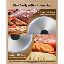 SucceBuy Meat Slicer 150/180/200W Electric Deli Slicer Machine with Blade 0-0.6 inch Adjustable Thickness for Meat Baguett Steak