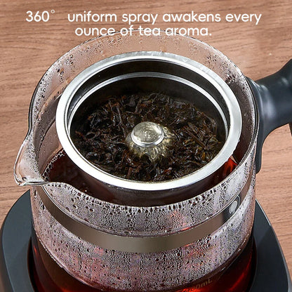 Full-Automatic Steam Tea Maker Modern Electric Wellness Teapot Intelligent Temperature Control Household Desktop Tea Brewer Set