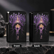 Creative All-Seeing Eye Lighter With Art Print, Trendy Dark Aesthetic Portable Accessory, Atmospheric Daily Carry Decor, Unique Exquisite Gift For Friends, Suitable For All Kinds Of Daily Occasions And Scenarios A Humorous An