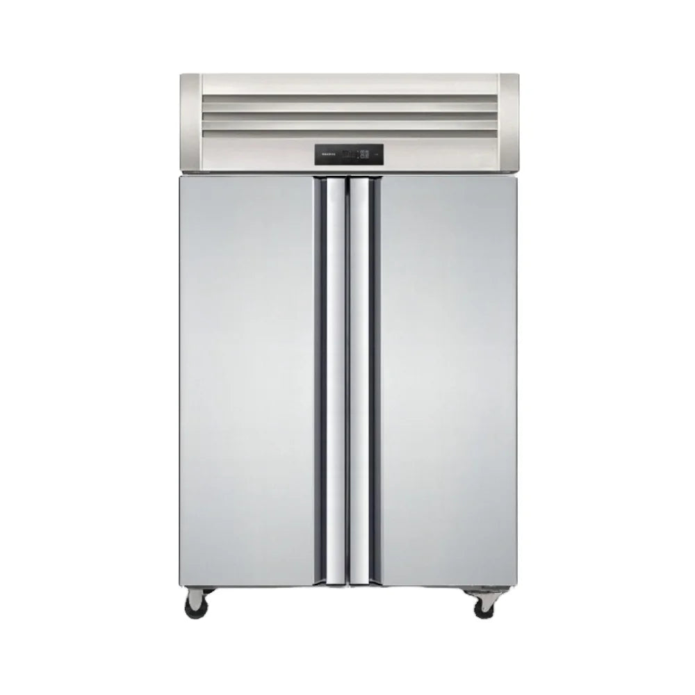 2025 Commercial 4-Door Stainless Steel Refrigerator - Single Temperature Zone, Heavy Duty for Restaurants & Retail Shops