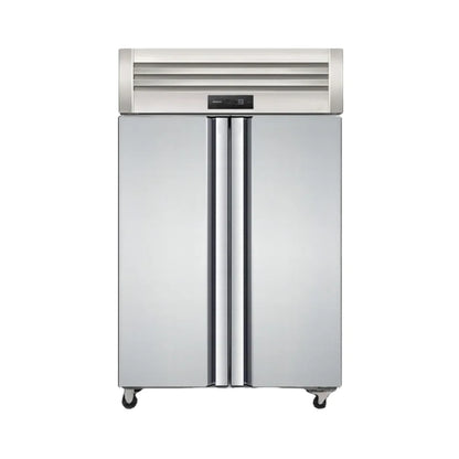2025 Commercial 4-Door Stainless Steel Refrigerator - Single Temperature Zone, Heavy Duty for Restaurants & Retail Shops
