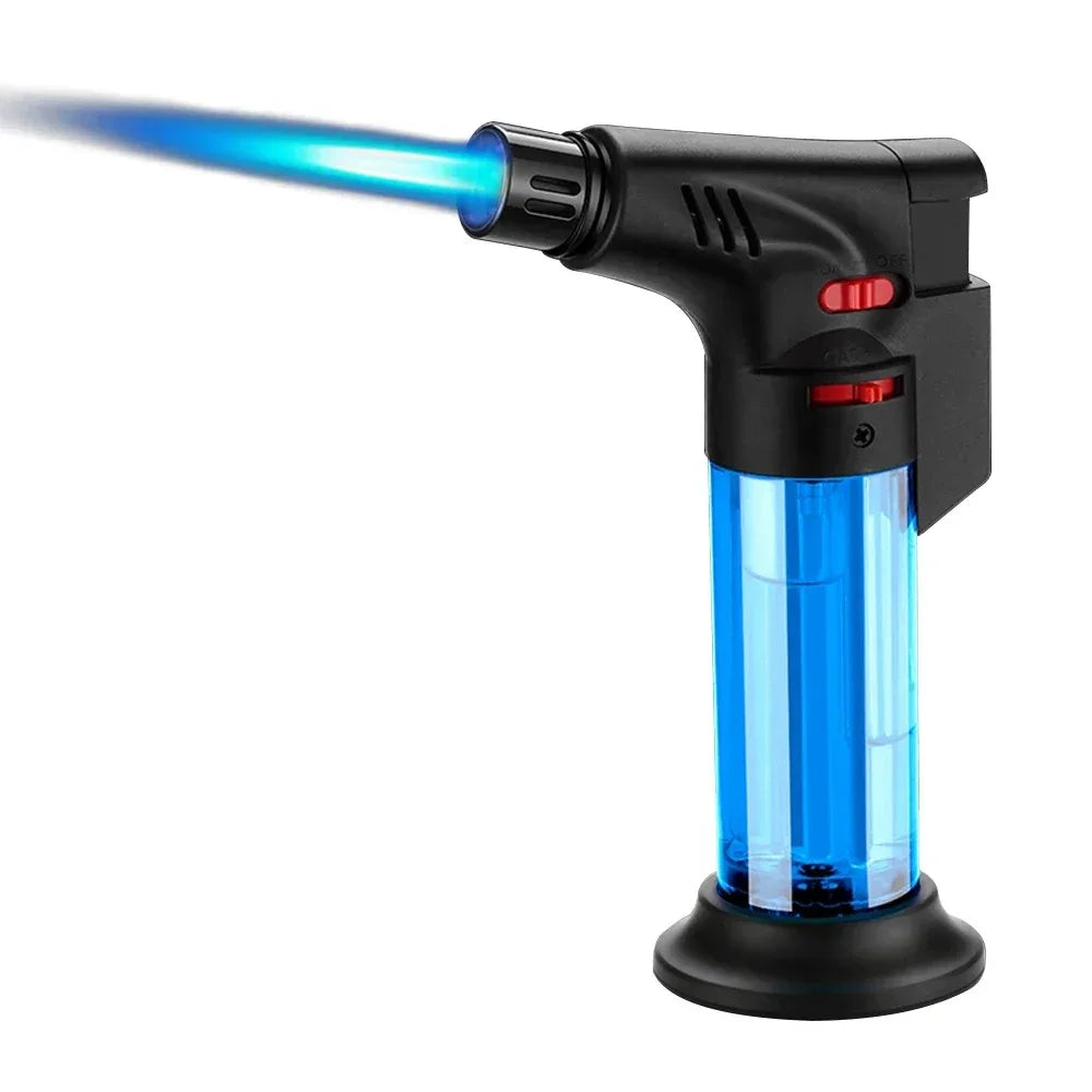 Dual Mode Lighter Blowtorch Turbine Windproof BBQ Kitchen Cooking Large Capacity Spray Gun Men's Gift 2026 New