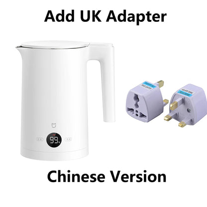 NEW MIJIA Constant Temperature Electric Kettles 2 LED Digital Display 4 Thermos Modes Water Teapots for Travel Heating Kettle