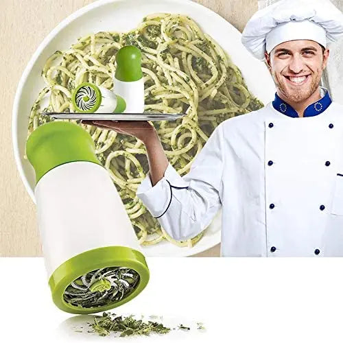 Manual Herb Grinder Spice Mill Parsley Shredder Chopper Vegetable Cutter Coriander Mincer Chili and Cilantro Kitchen Tool Gadget