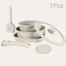 24pcs/7pcs/5pcs Cookware Set Non-Stick Pots & Pans Induction-Ready Kitchen Cookware Set Includes Skillet/Frying Pan/Soup Pot/Ste