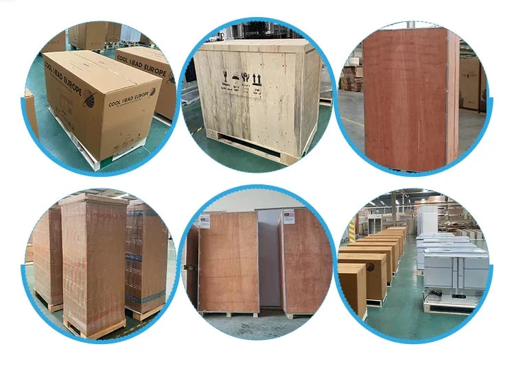 Rebirth Large 500 L 1000 L 1500 L 6 Doors 4 Door Commercial Kitchen Equipment Fridge Refrigerator