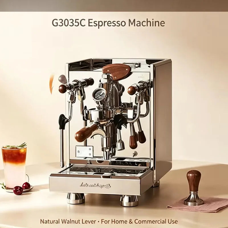 White Whale 3035C Semi Automatic Business or Home Coffee Machine Italian Concentrator E61 Brewing Head