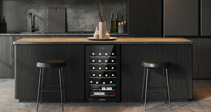 24 Bottle Built in Cooler Cabinet Stainless Steel Electric Freestanding Wine Refrigerators for Household