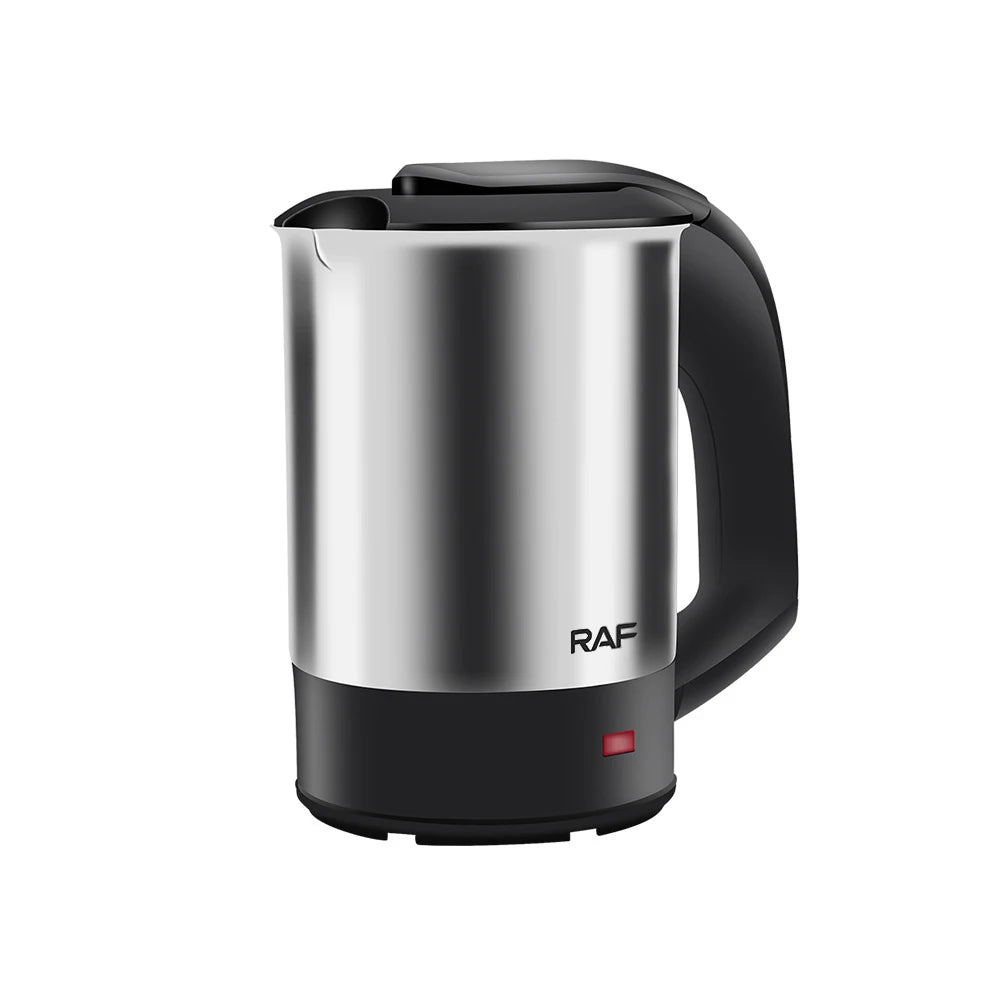 Mini Electric Kettle Tea Coffee Stainless Steel 1000W Portable Travel Water Boiler Pot 0.5L For Hotel Family Trip