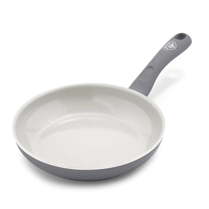 GreenLife Soft Grip Ceramic Nonstick 8" Frying Pan, PFAS-Free, Dishwasher Safe, Easy Cooking Skillet