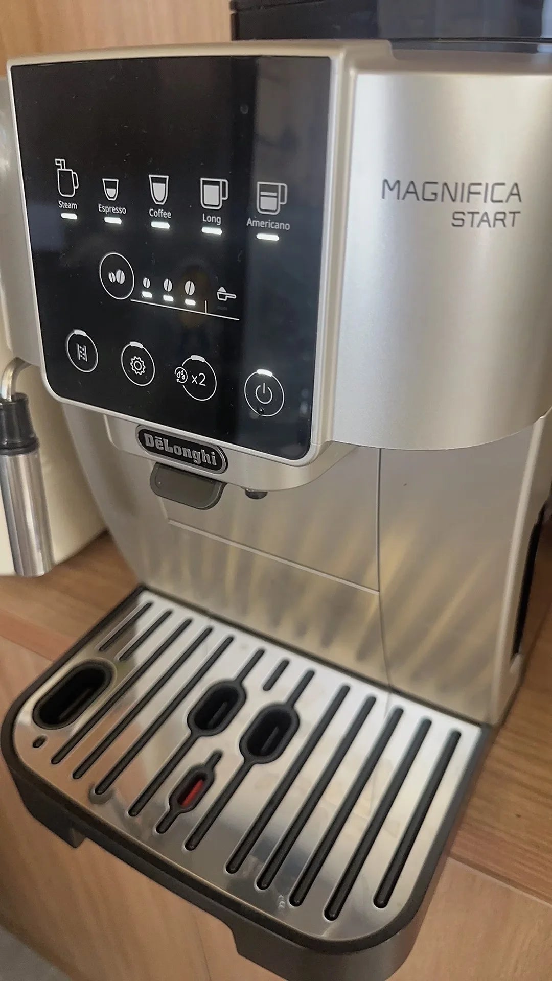 S3Pro Fully Automatic Coffee Machine, Italian Style Small Fresh Grind Coffee Maker for Home & Office Use