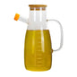 💕High Borosilicate Glass Oil Bottle,Household Transparent Glass Soy Sauce Bottle,High-temperature Resistant Oil Bottle