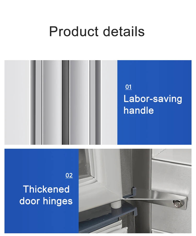 Rebirth Large 500 L 1000 L 1500 L 6 Doors 4 Door Commercial Kitchen Equipment Fridge Refrigerator