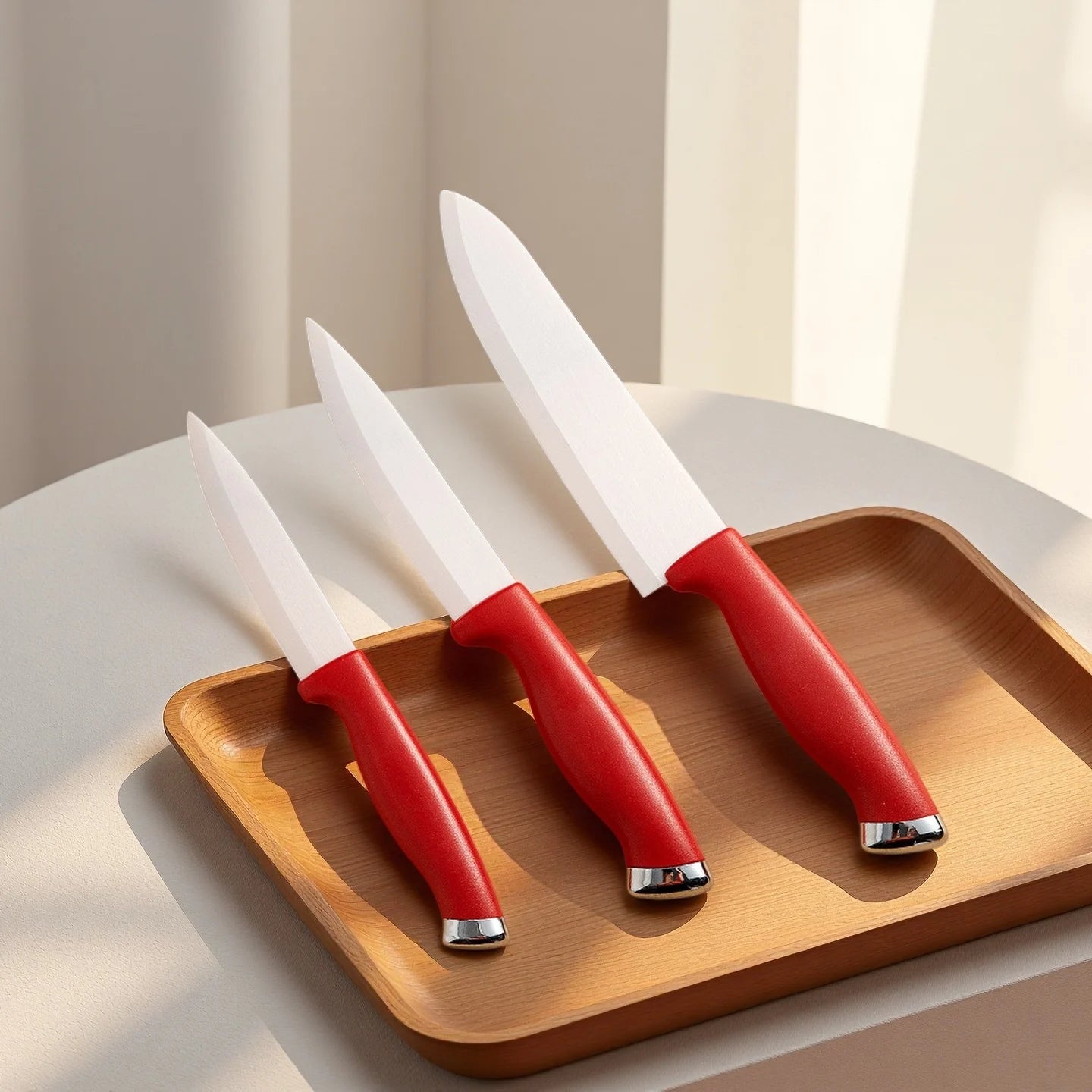 Ceramic Knife 4 5 6 Inch Knives Kitchen Set White Blade Chef Utility Paring Vegetable Slicing Ceramic Knives Kitchen Accessories