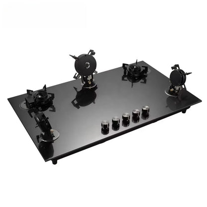 Kitchen Built in Multi 5 Five Burners Gas Gas Cooktops Stove Plate Cooker Hob Gas Stove 5 burner Heater for Household