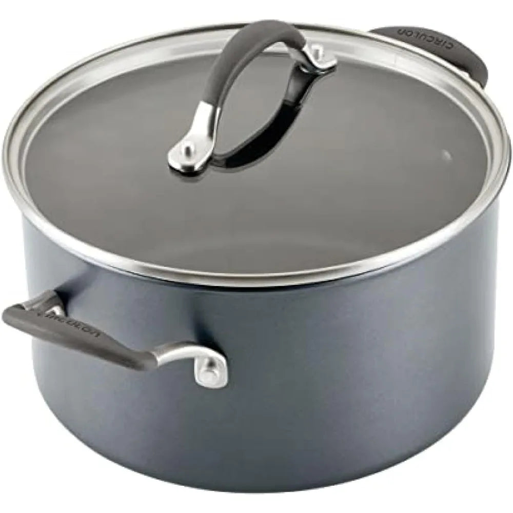 US Shipping Nonstick Induction Cookware Set 9 Piece Pots and Pans Graphite Coating Kitchen Cooking