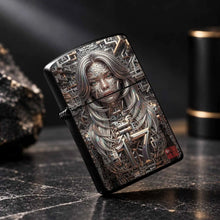 Futuristic Cyber Geometric Constructed Figure Lighter, Unique Artistic Design Trendy Item, Perfect For Lighting Incense Candles, Outdoor Trips And Various Daily Scenarios, Exquisite Portable High Aesthetic Practical Gift For