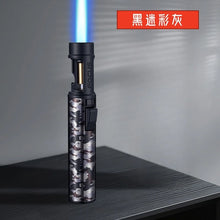 New Powerful Metal Gas Lighter Windproof Kitchen Cooking Torch Flame Jet Barbecue Smoking Accessories Cigar Lighters Men's Gift