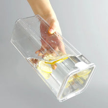 1-5PCS Sealed Jars Large Capacity Waterproof Transparent Scene Kitchen Candy Dried Grain Storage With Lid Fridge Storage Tank