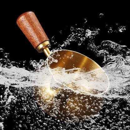 Sauce Pan Cooking Saucepan Mini Wooden Handle Boiling Pan Multiple Uses Non-Stick Sauce Frying Pan With Pour Spout Kitchen tools