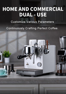 STLF High-quality hot-selling semi-automatic espresso machines, Italian pump coffee machines, home and commercial espresso