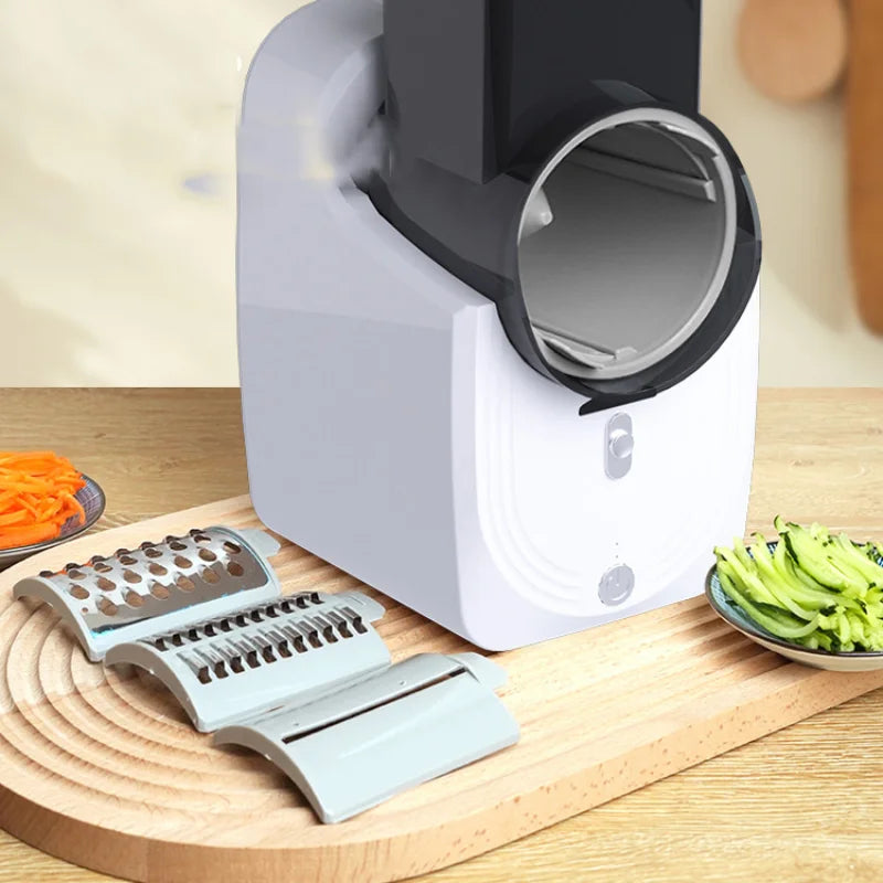 Household Multi-function Vegetable Cutter 1PC Kitchen Electric Vegetable Cutter Vegetable Slicer Shredder Automatic