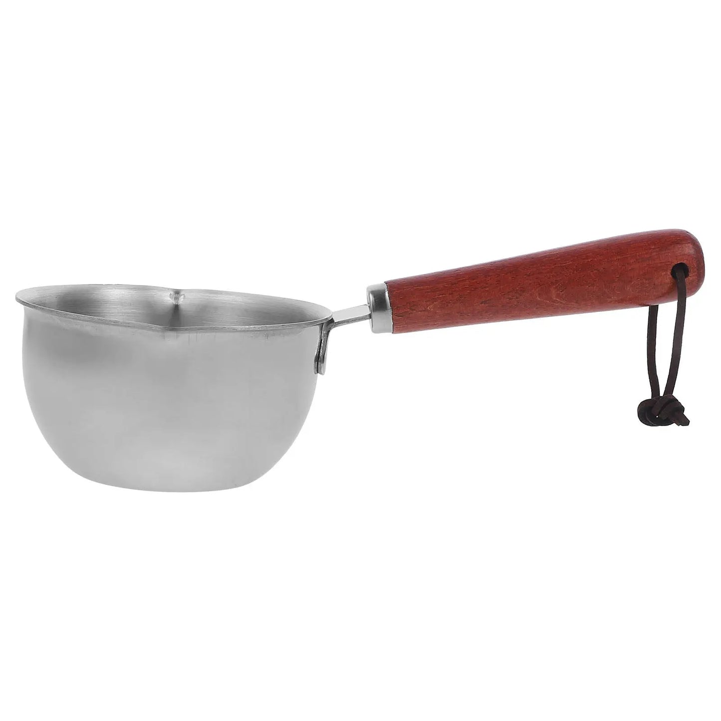 Small Stainless Steel Milk Pot Butter Melting Pan Non Stick Sauce Pan with Scale for Cooking Saucepan Mini Cookware Kitchen