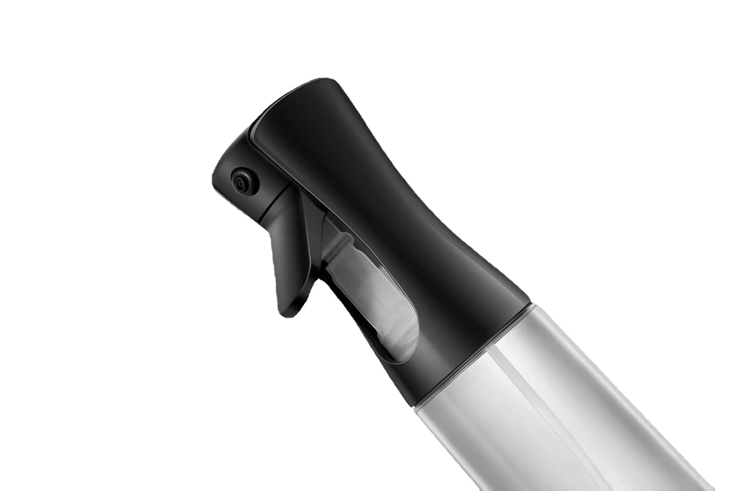 1pc Black Transparent Oil Spray Bottle for Cooking Kitchen Olive Oil Sprayer for Camping BBQ Baking Vinegar Soy Sauce