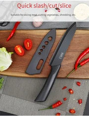 Fruit knife, kitchen knife, household small knife, sharp stainless steel chef's knife for cutting vegetables, meat, and slicing.