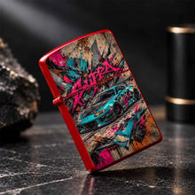 Trendy Graffiti Style Mk4 Themed Portable Lighter, Unique Street Art Coating Fashion Accessory, Ideal For Daily Carrying To Light Scented Candles, Outdoor Bonfires, Birthday Parties, Creative Practical Gift For Car Enthusiast