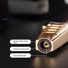 1300° High Power Welding Gun Windproof Turbine Butane Gas Lighter Safety Lock Switch Outdoor BBQ Kitchen Cigar Lighters Smoking
