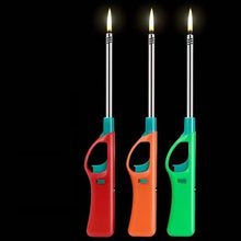 The Latest Metal Ignition Gun Gas Stove Tool Lighter Open Flame Stick Kitchen Natural Gas Outdoor Barbecue Cigarette Lighter